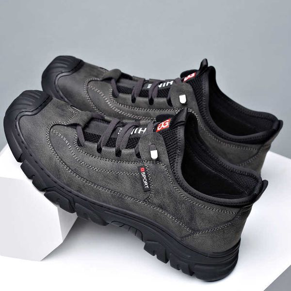 

2021 men's sports sho fashion versatile soft soled casual outdoor
