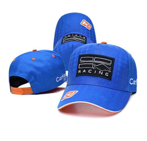 

2021f1 men's and women's racing hat, outdoor sun hats, fashionable baseball caps, with embroidered logo
