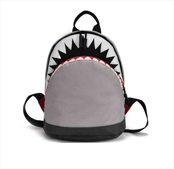 

3d cartoon shark backpack age school bag 1 3 toddler canvas kids children bookbag kindergarten for girls boys mochila