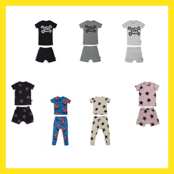 

pajamas 2021 summer homewear children's pajama set, Blue;red