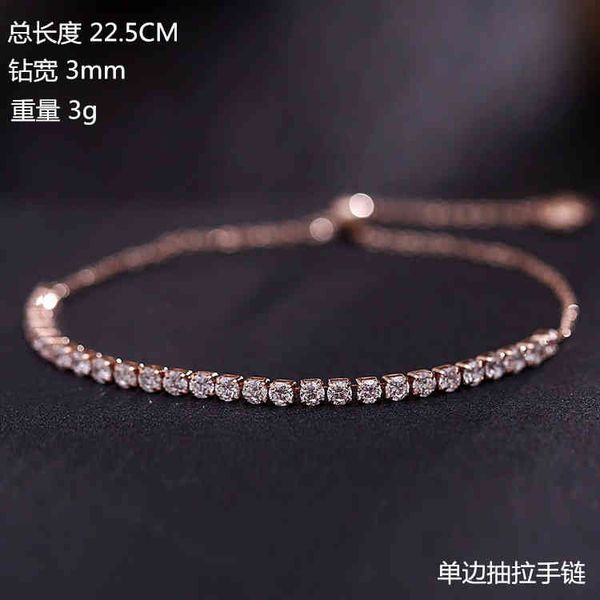 

new wholesale fashion pull bracelet charm beads crystals from swarovskis bracelet for women gift, Black