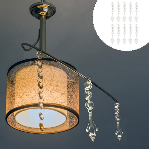 

20pcs party centerpieces crystal lamp pendant hanging beads home ornament