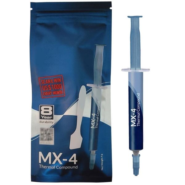 

mx4 4g processor cpu cooler cooling fan thermal grease vga compound paste