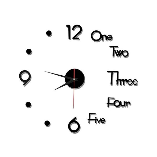

wall clocks art clock modern 50 50cm office livingroom large number unique