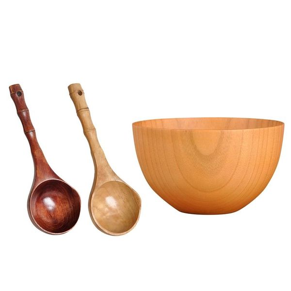 

wooden ladle spoon cooking corner spoon kitchen & wooden bowls, salad, noodle, fruits and cereal bowl