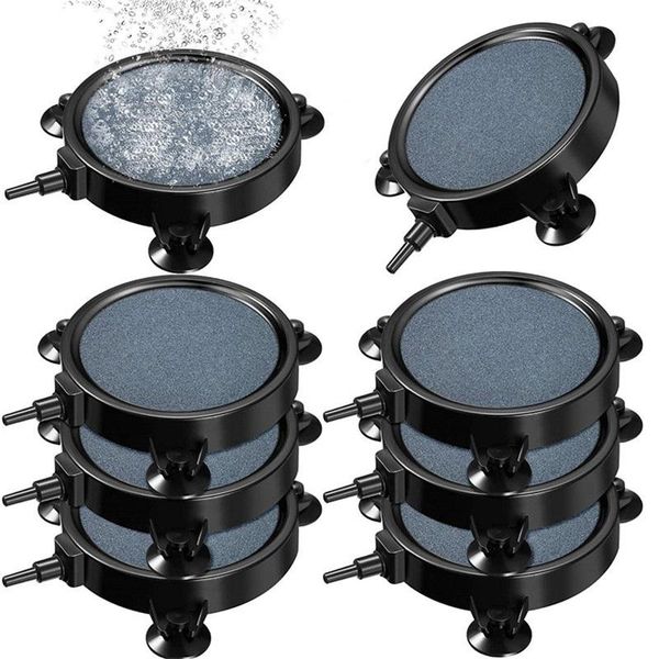 

air pumps & accessories stone disc ultra silent bubble aerator for hydroponics aquarium tank pump deep dissolving oxygen diffuser kit