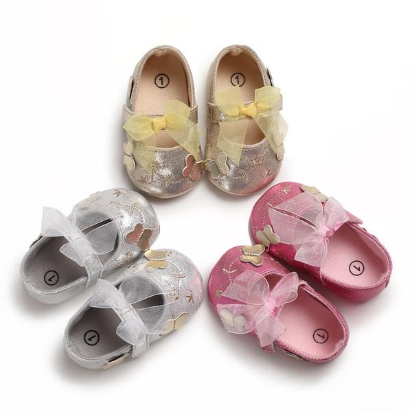 

first walkers born booties baby girls shoes toddler prewalker princess party infant crib soft sole non-slip