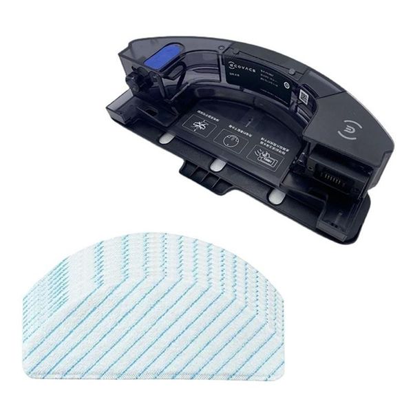 

vacuum cleaners water tank mop cloth for ecovacs deebot ozmo t9 t8 max/pro/aivi n8pro cleaner vibration mopping kit