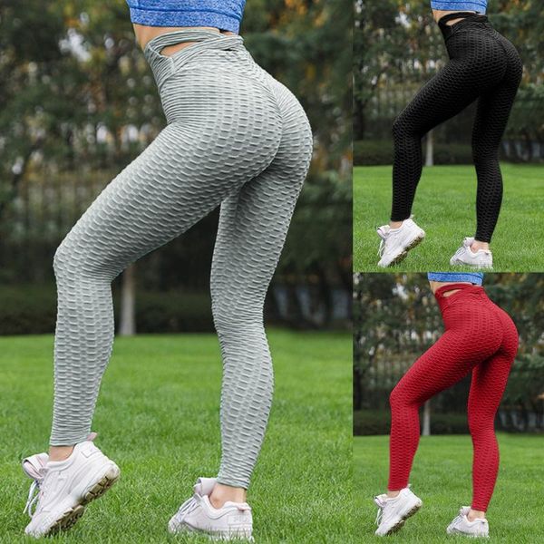

40# push up leggings women clothing anti-cellulite legging fitness leggins high waist legins workout plus size leggins, Black