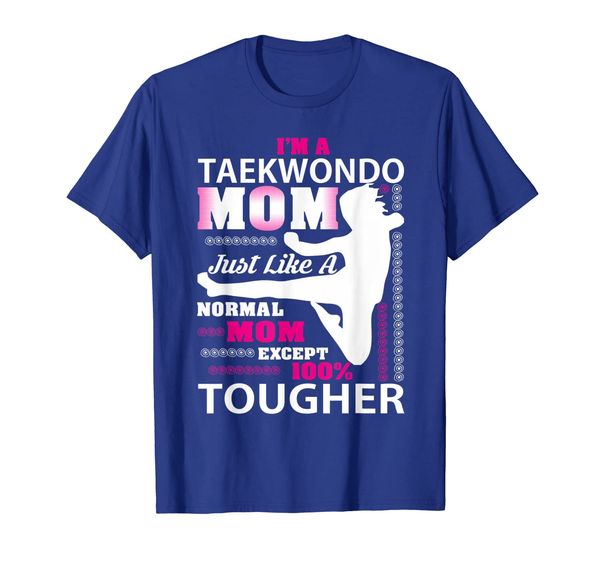 

taekwondo mom shirts for women tough mothers only, White;black