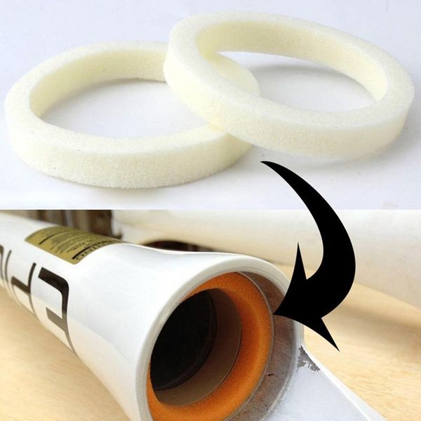 

2pcs sealed sponge foam ring bike front fork lubrication ring sponge dust seal foam washer bicycle repair maintenance tools