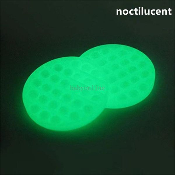 

noctilucent push popit bubble sensory fidget toy autism squishy stress reliever toys kid unicorn pop it fidget toys wholesale