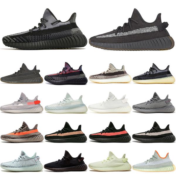 

2021 fashion running shoes men women synth yecheil reflective static black breathable mens trainers outdoor sports sneakers