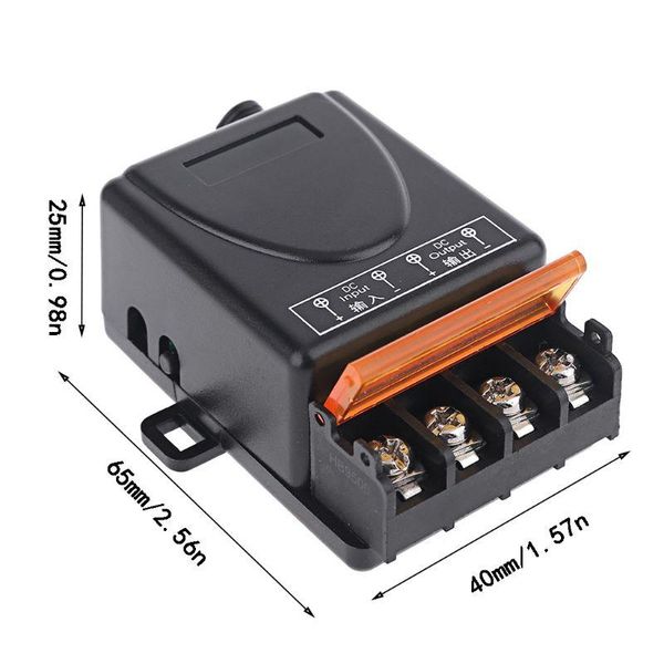 

dc9-85v 2ch wireless remote control relay switch receiver transmitter for door x3ua