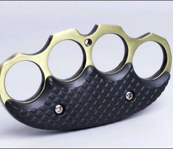 

alloy finger tiger four finger self-defense weapon portable hand clasp fist finger martial arts self-defense combat training equipment han33