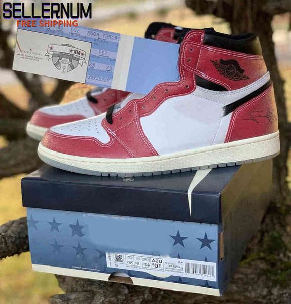 

release authentic trophy room x 1 high og chicago blue shoeslace men women outdoor shoes sports sneakers without box