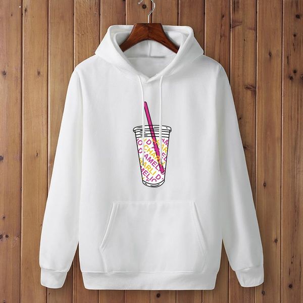 

men's hoodies & sweatshirts men and women oversized hoodie harajuku ice coffee splatter charli damelio pullover costume tracksuit, Black