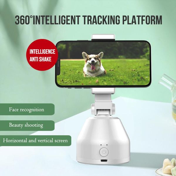 

selfie monopods wireless bluetooth mobile phone holder auto follow tripod stick stand for video living face tracking bracket