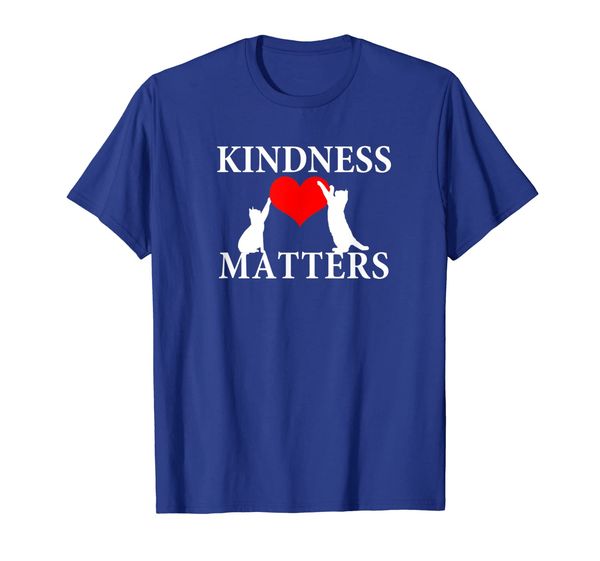 

choose to be kind kindness matters cat lover t-shirt, White;black