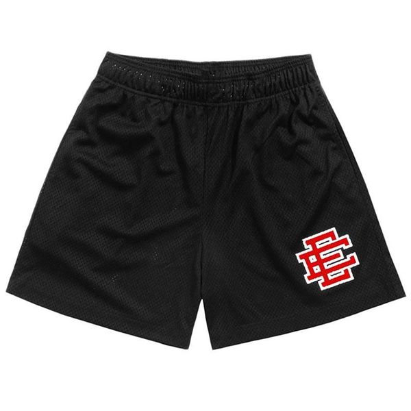 

men's shorts brand summer running men sports jogging fitness training quick dry mens gym sport short pants, White;black