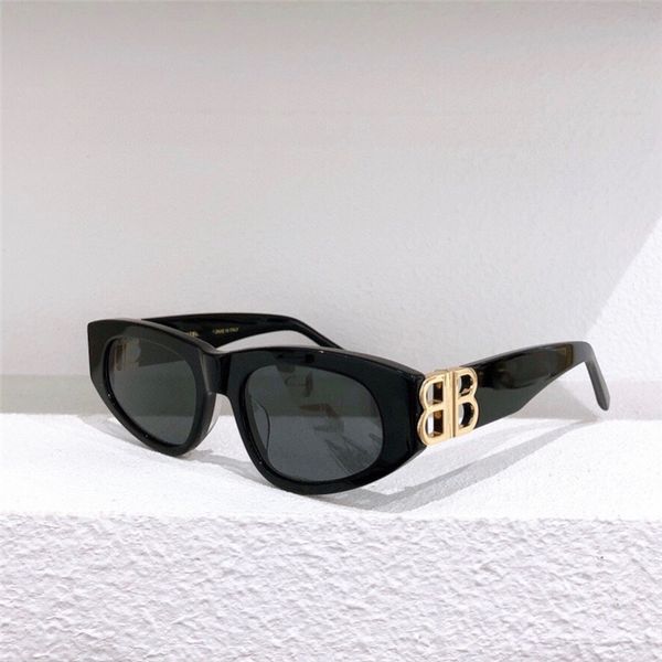 

paris fashion letter b cat's eye bb0095 men's and women's sunglasses, White;black
