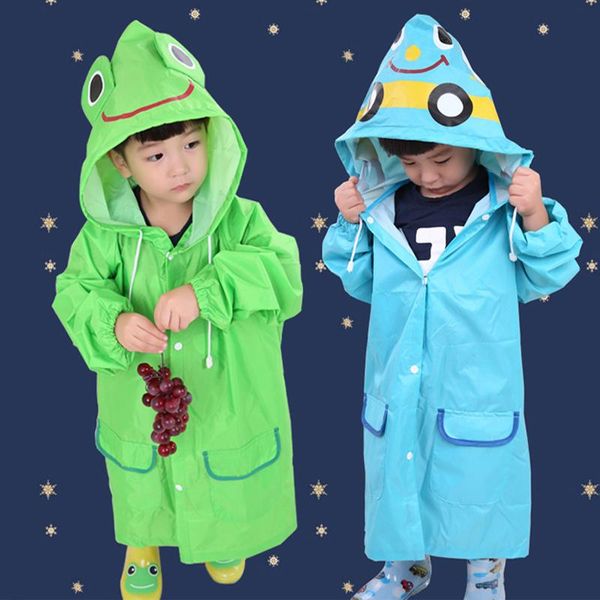 

raincoats children's boys and girls poncho korean cartoon animal primary school children baby environmental