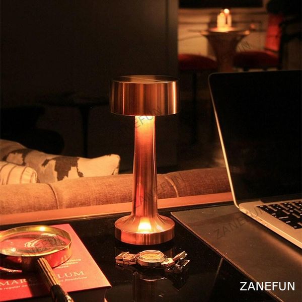 

table lamps bar lamp portable led night light chargeable deskfixtures bedroom bedside restaurant el decoration