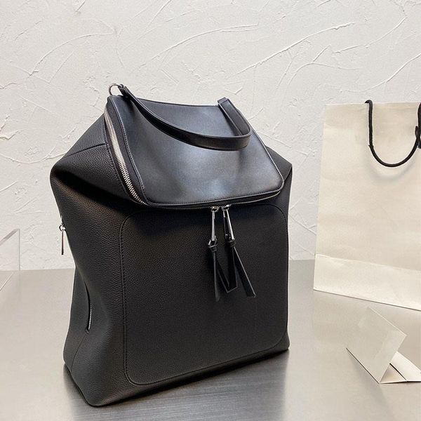 

backpack -selling brand designer the same style leather school bag for men and women high-end luxury travel