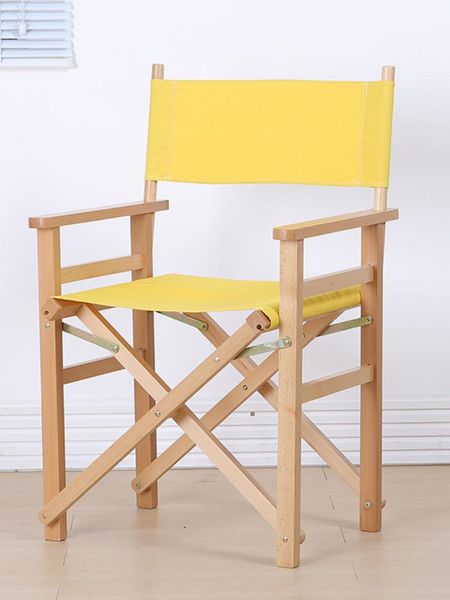 

camp furniture modern director folding armchair with canvas outdoor garden chair foldable for makeup artist wooden