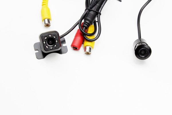 

car rear view cameras& parking sensors ops system parktronics sensor 8 alarm probe video included with front rearview camera to dvd monitor