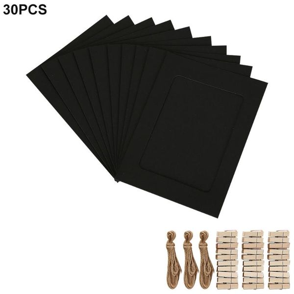 

frames 30pcs 6inch home decor paper po frame memory display birthday gift simple accessories diy craft art wall hanging living room