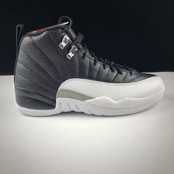 

authentic jumpman 12 royalty basketball designer shoes 12s white metallic gold black luxurys designers sneakers size 7-13 ship with box7.5-1