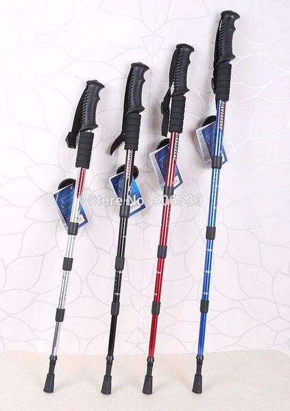 

hiking walking stick straight grip handle 50-110cm 340g