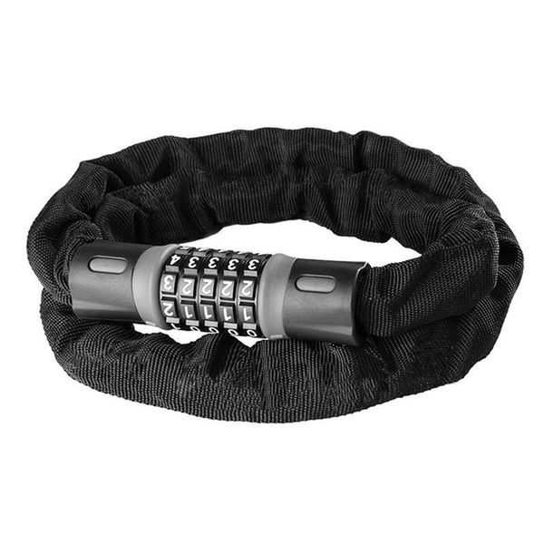 

bike locks 1pcs chain lock resettable combination anti-theft safety flexible password for gate door fence