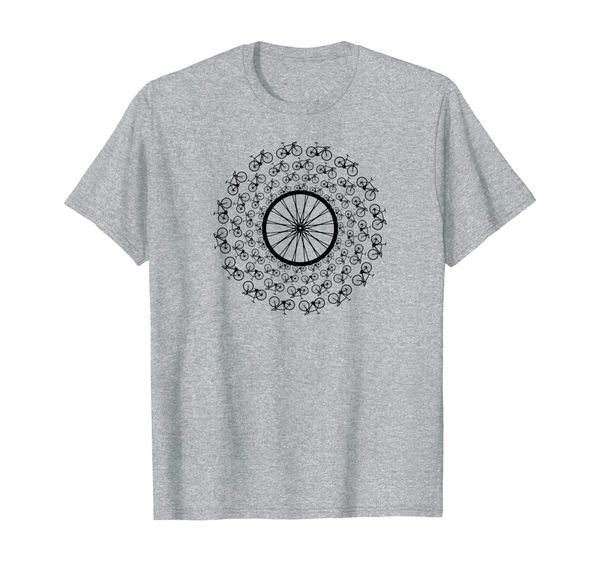 

speed bike rim shirt - racer whirl t-shirt gift idea t-shirt, White;black