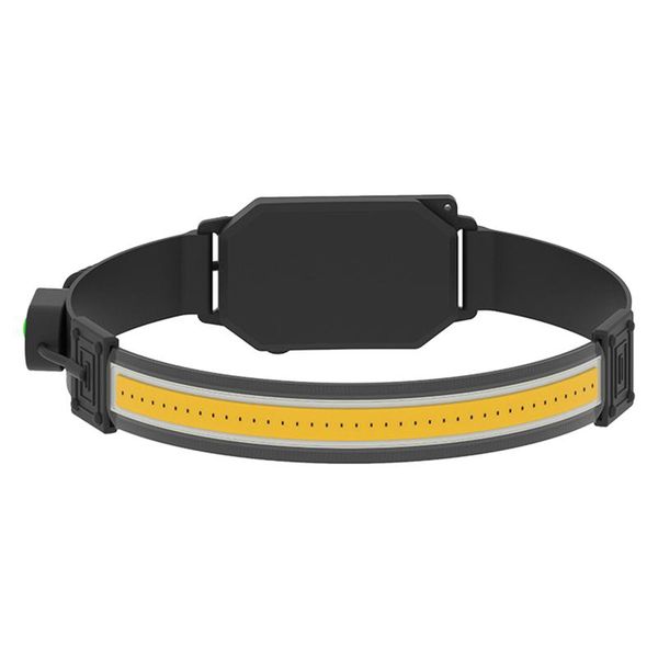 

headlamps adjustable cob portable waterproof outdoor camping lightweight battery powered led headlamp wide angle bright fishing