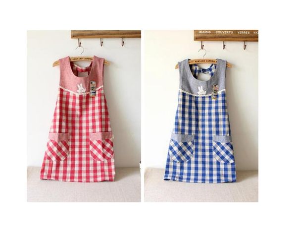 

aprons carton apron japanese style colourful kitchen household housewife cotton for kids and parents