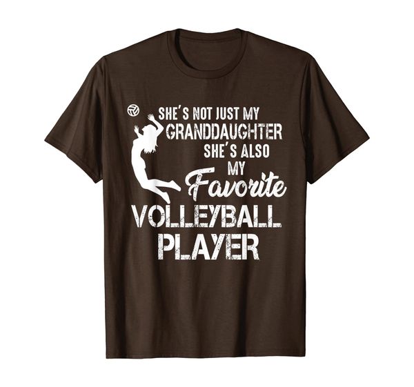 

volleyball lover he also my favorite volleyball player t-shirt, White;black