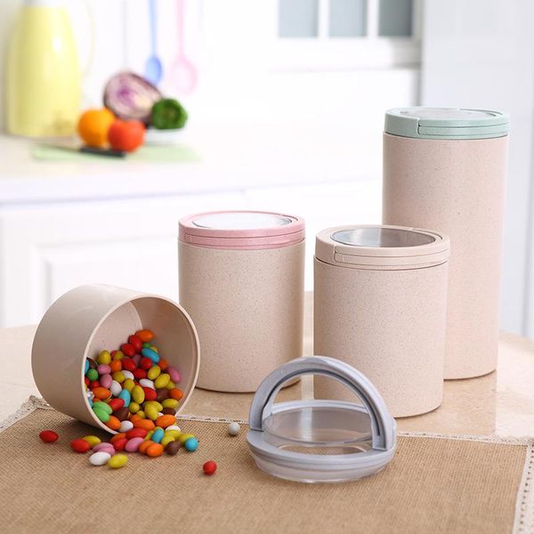 

storage bottles & jars tank kitchen dry goods sealed grain round