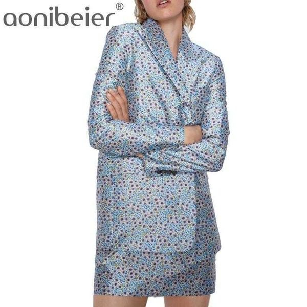 

spring and summer women's three-piece suit was thin flower pattern casual temperament fashion jacket cotton 210604, White;black