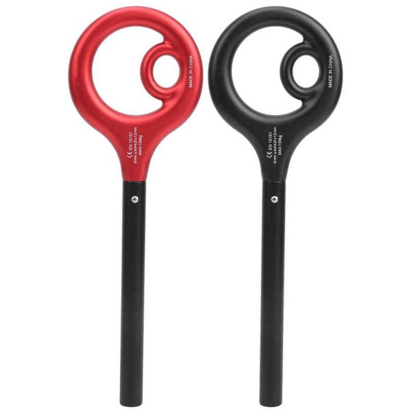 

cords, slings and webbing outdoor climbing descender aluminum alloy 9 word loop descent abseiling device rigging rappelling rock tools