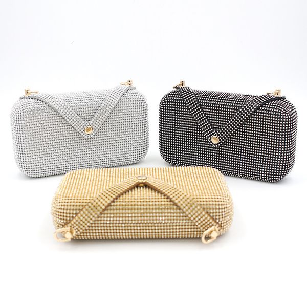 

evening bag diamond inlaid v-shaped dinner lady wedding banquet hand dress