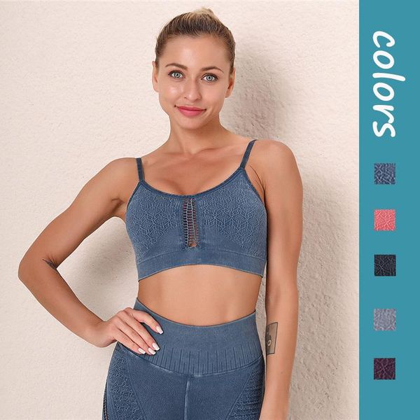 

hollow out yoga bras seamless sports crop women fitness sports tank training stretch gym bras yoga crop, White;black