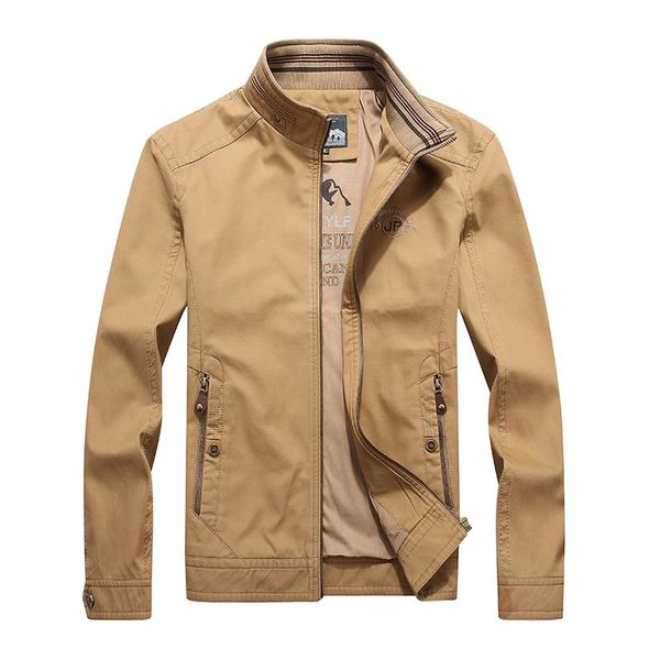 

men's jackets 2021 military jacket men spring autumn cotton windbreaker pilot coat army bomber cargo flight male clothes, Black;brown