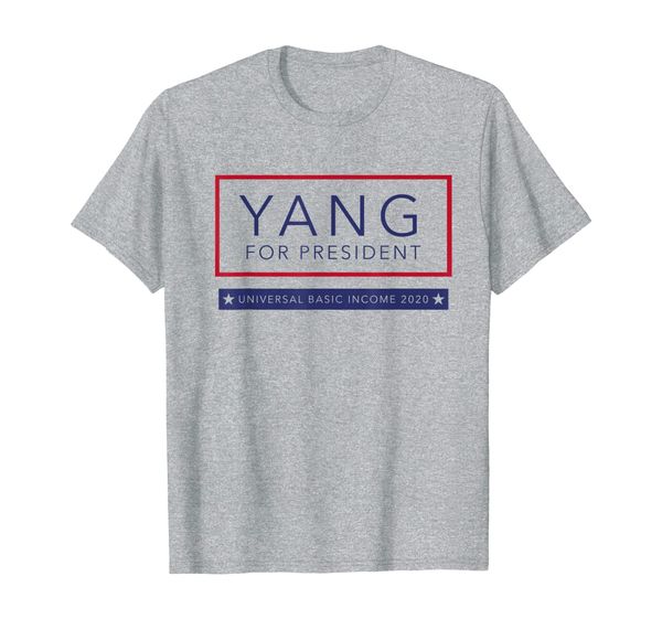 

andrew yang for president ubi shirt, White;black