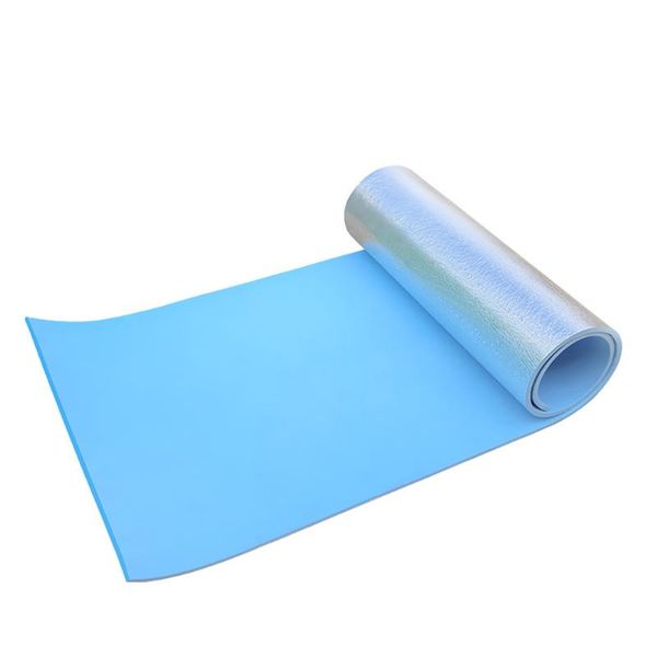 

outdoor pads aluminum foil mat camping air mattress picnic blanket damp proof beach