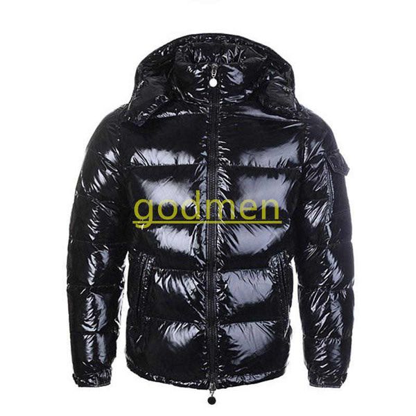 

fashion mens jackets parka women classic casual down coats outdoor warm feather winter jacket coat outwear couples clothing asian size, Black