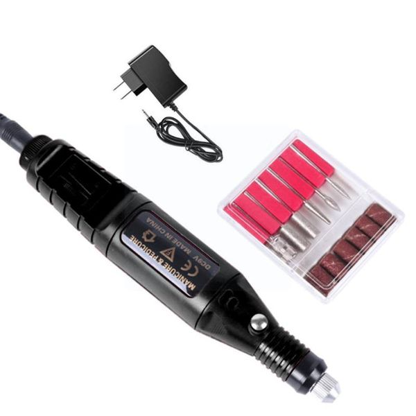 

other arts and crafts mini nail polishing machine 110-220v eu/us pen type tool sander electric making sets model t3n6