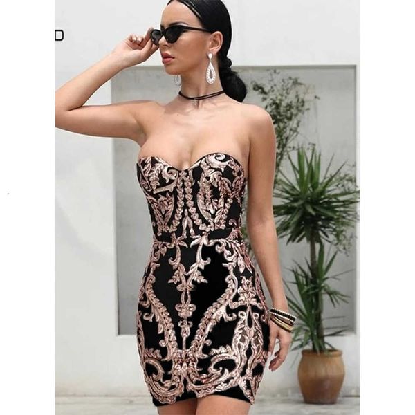 

luxury party evening dress women's summer cht wrap backls sequin mini, Black;gray