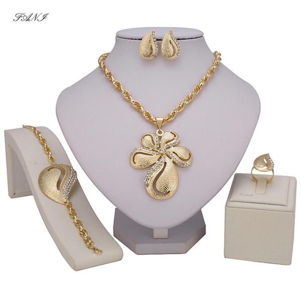 

earrings & necklace fani 2021 fashion african beads brand jewelry sets wedding woman accessories set wholesale women costumer design, Silver
